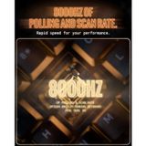  Bàn Phím Cơ Spigen ArcPlay Mechanical Gaming Keyboard (Real 8000 Hz Polling & Scan Rate) Trải nghiệm chơi game mượt mà 