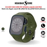  Dây đeo kèm ốp Spigen Liquid Air Pro Apple Watch SE 45mm 