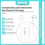  Tai nghe dây Bwoo cổng Lightning | Dài 1M - HF179 