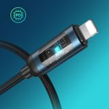  Dây cáp sạc nhanh Bwoo Type-C to Lightning | PD27W | Dài 1M | Bện Dù - X305CL 