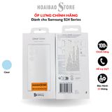  Ốp lưng trong suốt chính hãng Samsung S24 Ultra 