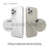  [HÀNG CHÍNH HÃNG] Ốp Lưng Cho iPhone 12 Pro Max Elago Clear Case ngăn bụi xâm nhập và làm xước thân máy 