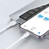  Dây cáp sạc nhanh Bwoo PD12W USB-A to Lightning | Dây Silicone | Dài 1M - X286L 