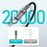  Dây Cáp Sạc nhanh Bwoo PD27W Type-C to Lightning | Dài 1M | Bện Dù - X287CL 