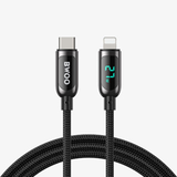  Dây cáp sạc nhanh Bwoo PD27W Type-C to Lightning | Dây Dù | Dài 1.2M - X276 