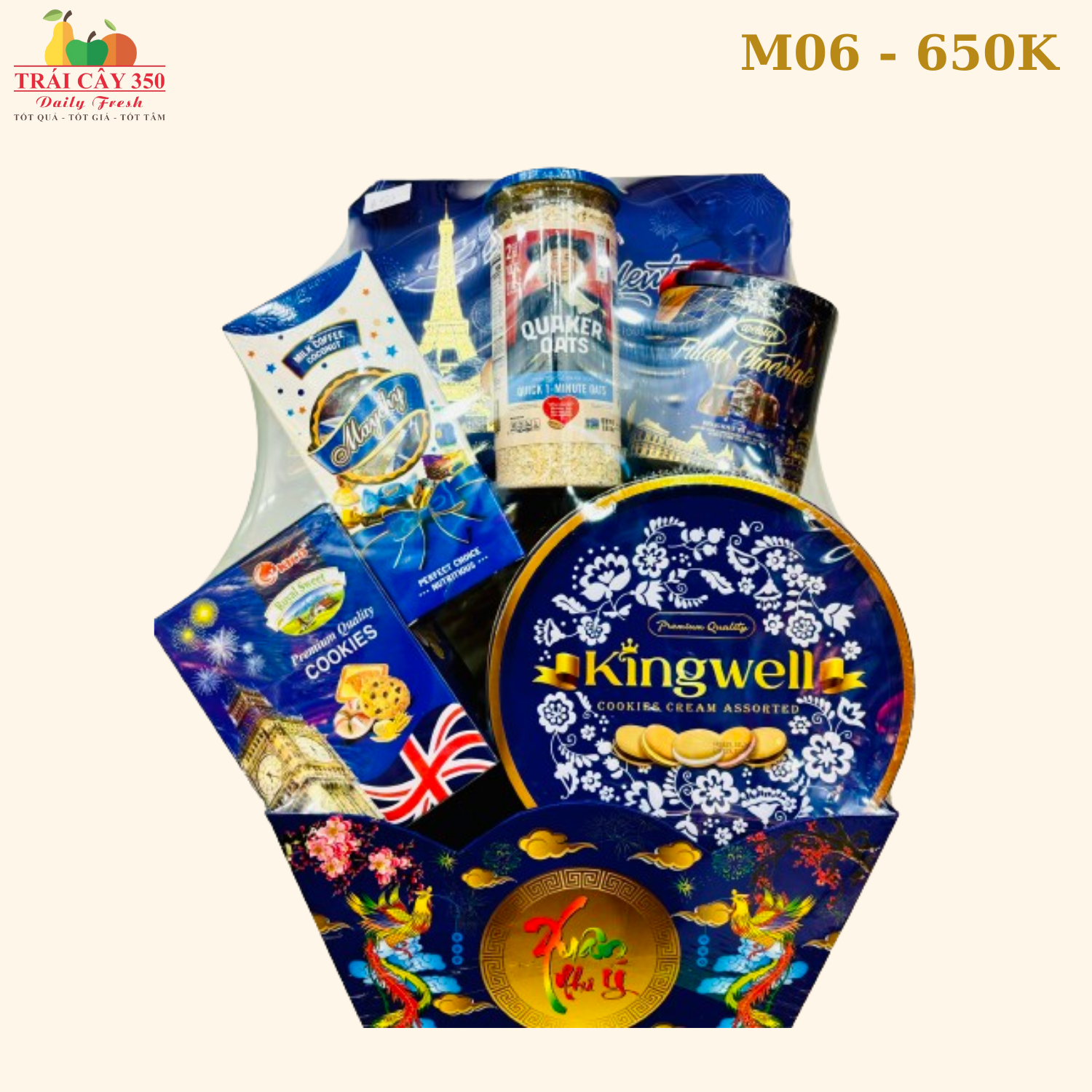  Giỏ Quà Tết M06 