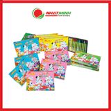  Bút sáp 12 màu chó đốm 