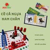  Bộ Cờ Cá Ngựa Nam Châm Cao Cấp Cỡ Nhỏ (KT: 28 x 28cm) 