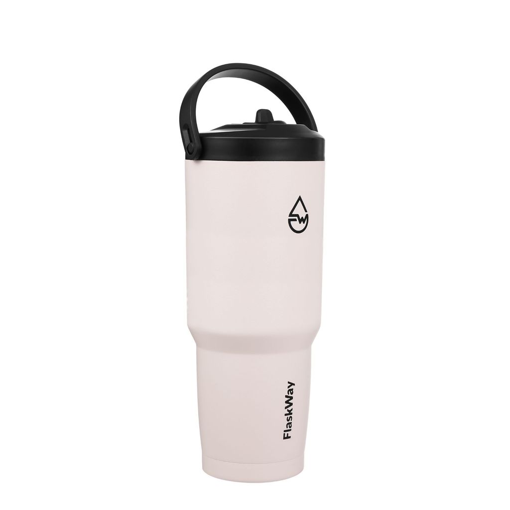 Ly giữ nhiệt FlaskWay Active tumbler màu hồng nhạt Rose 900ml (30oz)
