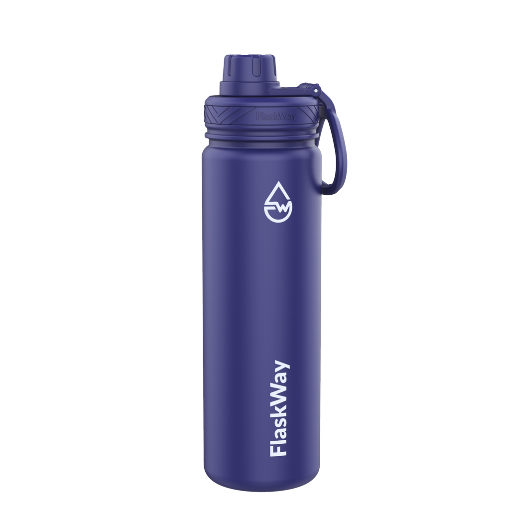 Bình giữ nhiệt FlaskWay màu xanh dương Deep Blue 650ml (22oz)