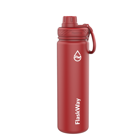Bình giữ nhiệt FlaskWay màu đỏ Cherry Red 650ml (22oz)