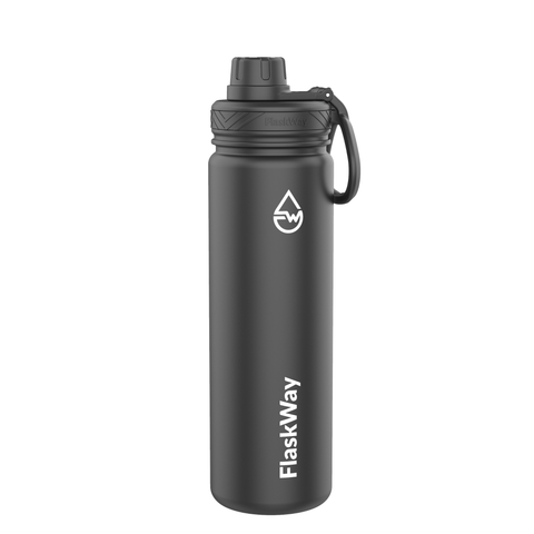 Bình giữ nhiệt FlaskWay màu đen Night Black 650ml (22oz)