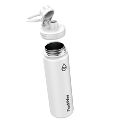 Bình giữ nhiệt FlaskWay màu trắng Pure White 650ml (22oz)