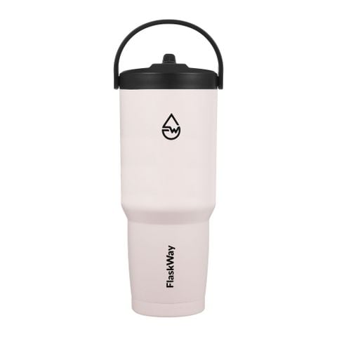 Ly giữ nhiệt FlaskWay Active tumbler màu hồng nhạt Rose 900ml (30oz)