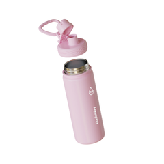 Bình giữ nhiệt FlaskWay hồng phấn Blush Pink 550ml (18oz) có đế lót silicone boot