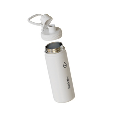 Bình giữ nhiệt FlaskWay màu trắng Pure White 550ml (18oz) có đế lót silicone boot