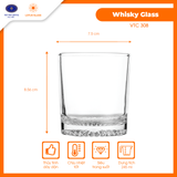  Bộ 6 cốc nước giải khát thủy tinh Lotus Glass VTC306 - VTC308 