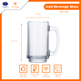  Ly bia thủy tinh có quai LOTUS GLASS VTC315 