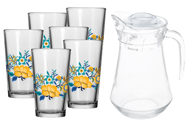  Bộ bình nước và 6 cốc thủy tinh VTC502 