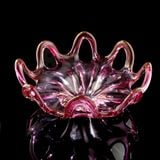  Đĩa pha lê xỏ 8 lỗ màu đỏ 