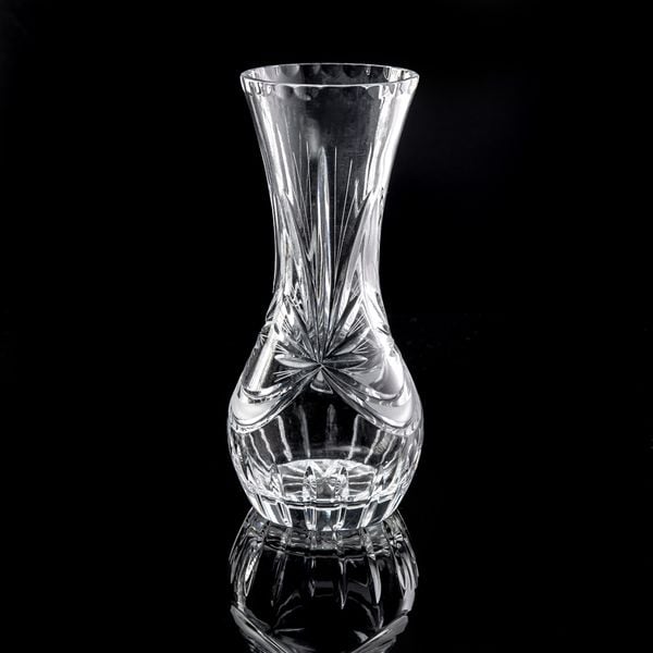  Lọ Hoa, Bình Hoa Pha Lê Giọ Cua 205 Bầu Nhỏ Mài Nơ 