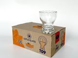  KM Cốc nến VT 09 trơn chân voi miệng hoa đào hộp carton - Cốc nến 