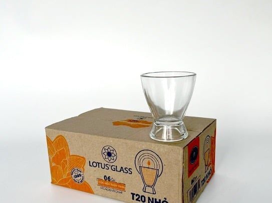  Cốc nến VT20 nhỏ trơn hộp carton - Cốc nến 