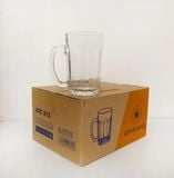  Bộ 6 cốc bia thủy tinh có quai Lotus Glass VTC213 