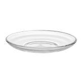  Đĩa lót ly trà - cà phê thủy tinh có quai LOTUS GLASS VTC048 