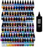  INTENZE - 101 Color Tattoo Ink Set1oz 