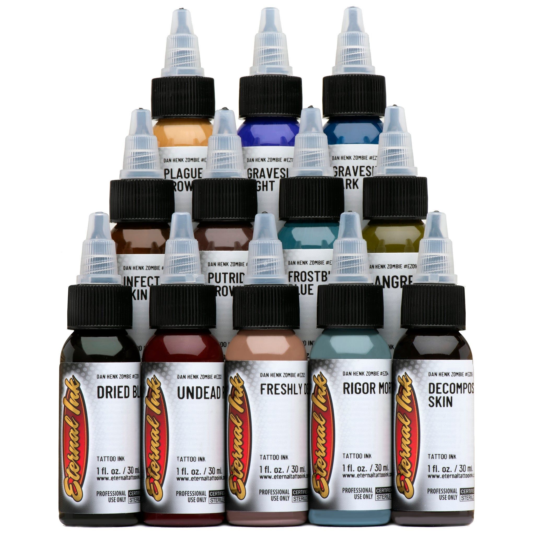  ETERNAL INK - Eternal Ink 139 Color Set 1oz 