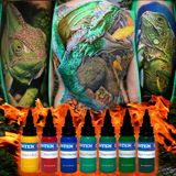  INTENZE INK - Dragon Color Tattoo Ink Set 1oz 