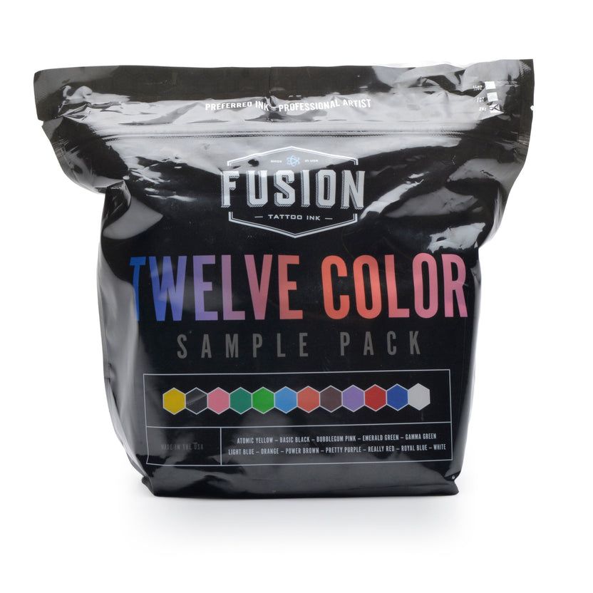  Fusion Sample Pack - 12 colors 