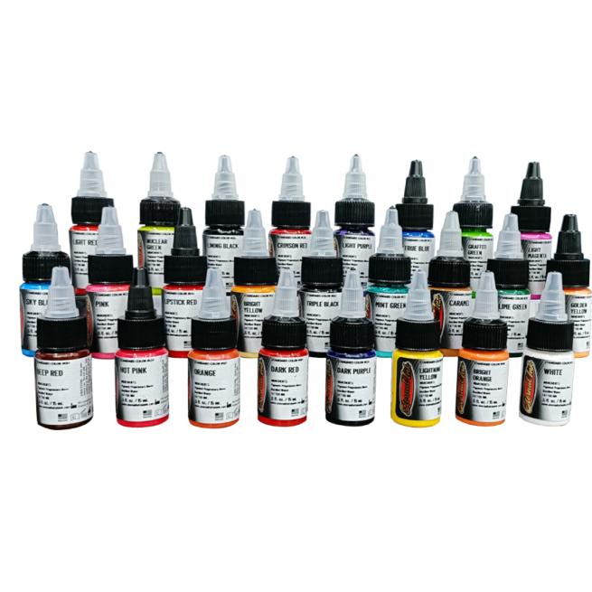ETERNAL INK タトゥーインク 25色セット ETERNAL INK - 25 Color Set – Power Tattoo Supply