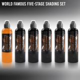  WORLD FAMOUS INK - FIVE STAGE SHADING 4oz 