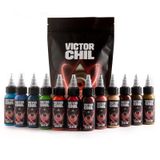  SOLID INK - VICTOR CHIL | (12) 1 OZ COLOR SET 