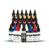  Dynamic Master Collection Tattoo Ink 31 Color Set - 1 oz. Bottles 