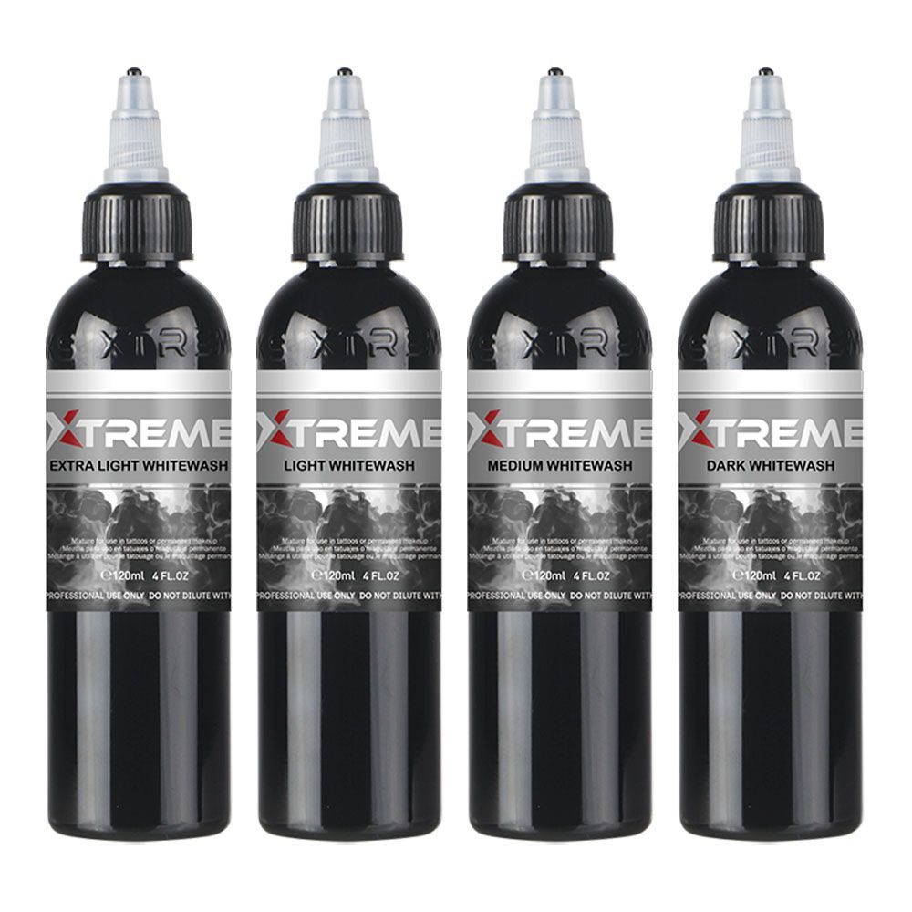  XTREME INK - WHITEWASH SET 4oz 