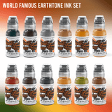  WORLD FAMOUS 104 COLOR 1OZ BOTTLE SET 