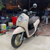  Scoopy Dán Decal Hồng Ánh Tím Cao Cấp 