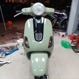  Vespa Dán Decal Xanh Xi Măng Cao Cấp 