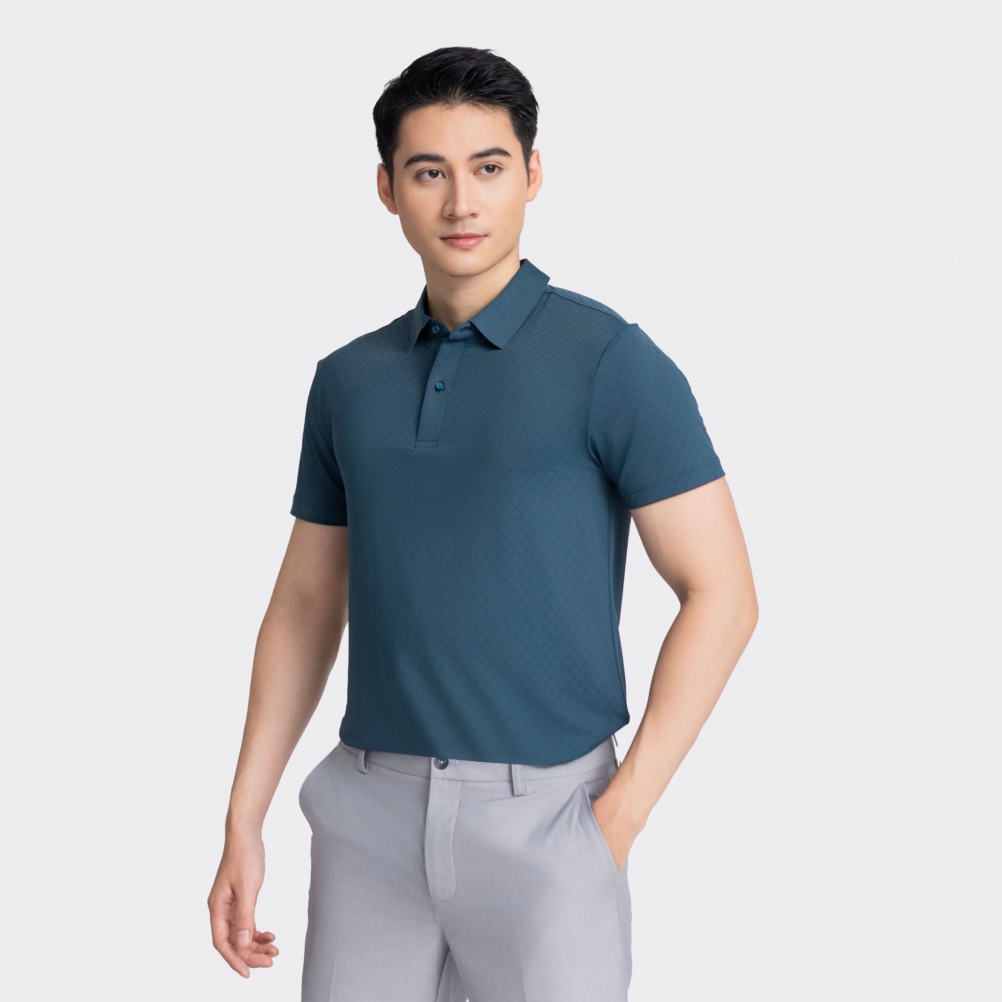  Áo thun polo có cổ ngắn tay Insidemen IPS052AZ 