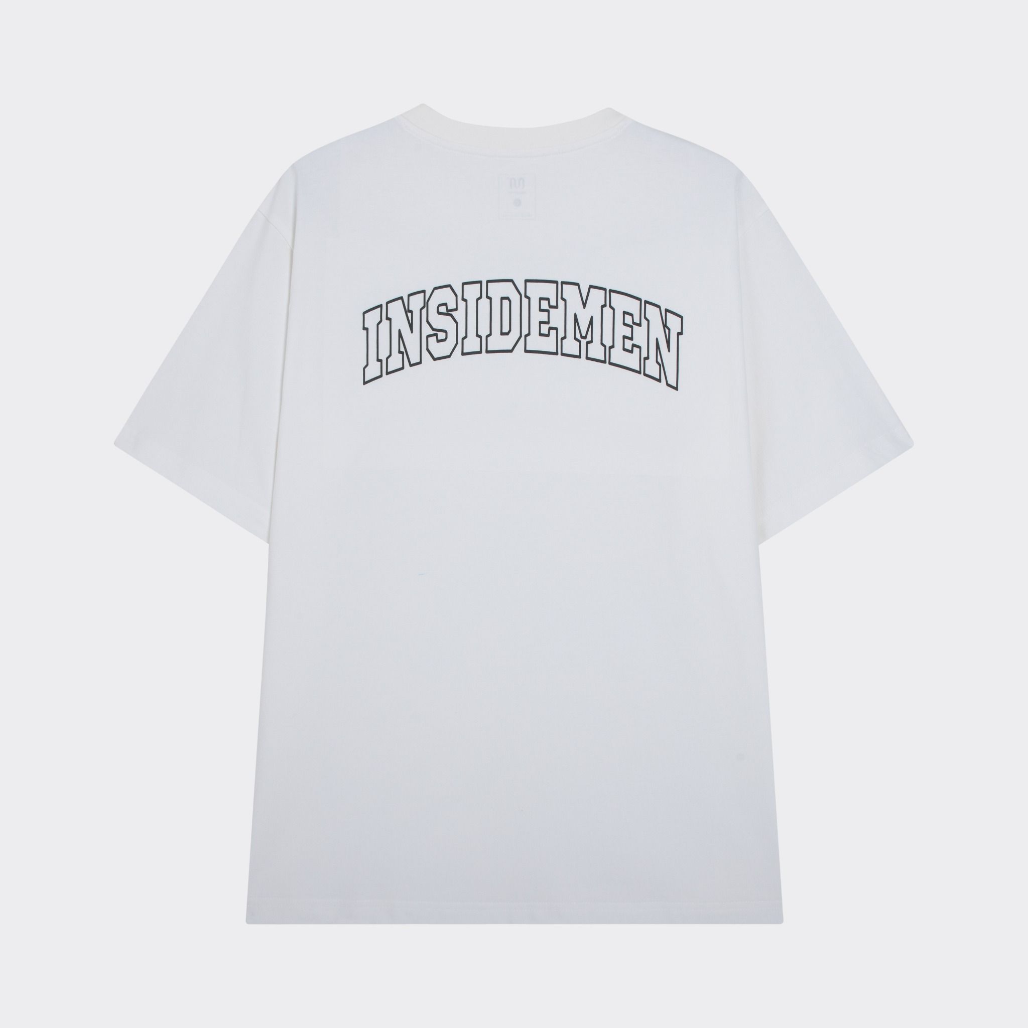  Áo T-shirt cổ tròn in cao nổi phồng Insidemen ITS00403 