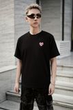  Áo T-shirt cổ tròn in cao nổi phồng Insidemen ITS00203 