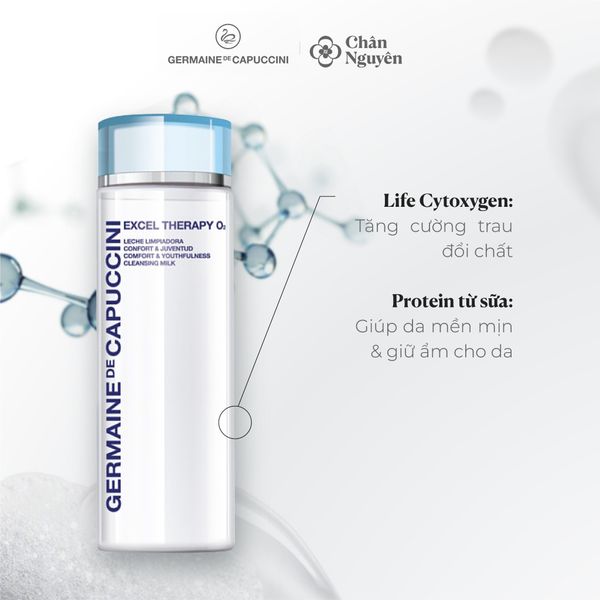  SỮA RỬA MẶT DỊU NHẸ GERMAINE DE CAPUCCINI COMFORT & YOUTHFULNESS CLEANSING MILK 