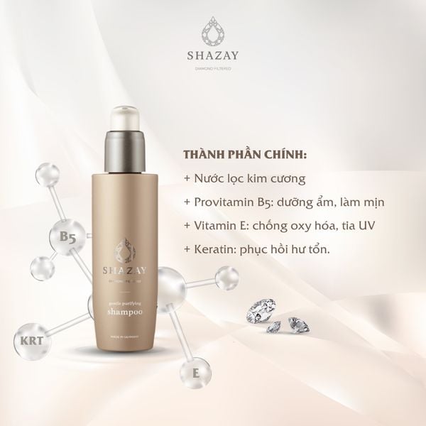  DẦU GỘI SHAZAY GENTLE PURIFYING 