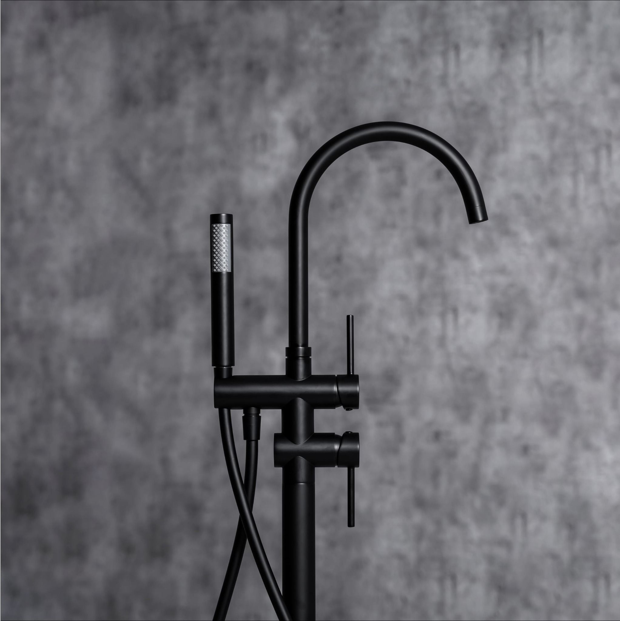 Bathroom Floor Standing Bath Shower ALIN FB0001B Thiết Bị Vệ Sinh Klaus