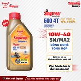  Nhớt xe máy Singtrea 500 4T Sport Ultra 10W40 0.8L 
