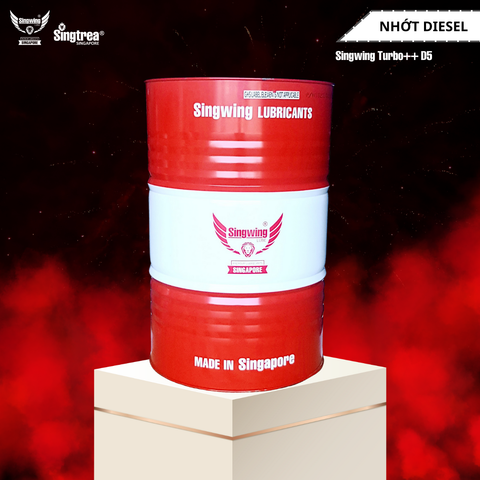 Nhớt động cơ diesel Singwing D5 Turbo++ 15W40 200L