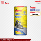  Nhớt xe máy Singtrea 600 4T Sport 10W40 SP/MA2 Lon 0.8L 